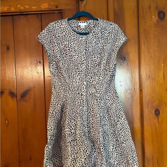 H&M cheetah print Midi Dress - Picture 1 of 5